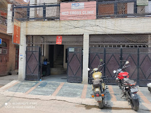 Entrance of a MEDCROSS TB Clinic branch in Delhi